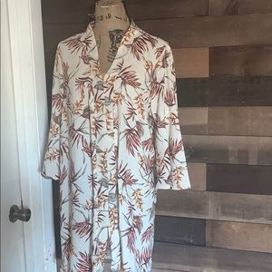 Gimmicks leaf print kimono